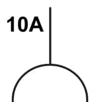 simbolo presa 10 ampere